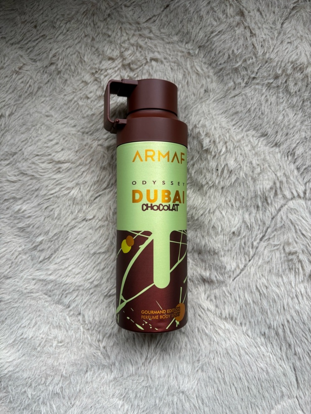 Armaf Odyssey Dubai Chocolat Perfume Body Spray - Brown & Mint
